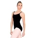 Capezio Camisole CC110B BraTek Trikot mit BH-Einsatz - Schwarz