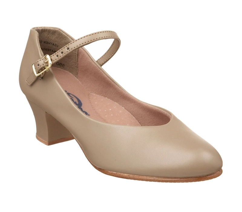 Capezio Jr Footlight, Charakterschuhe - Braun caramel Capezio