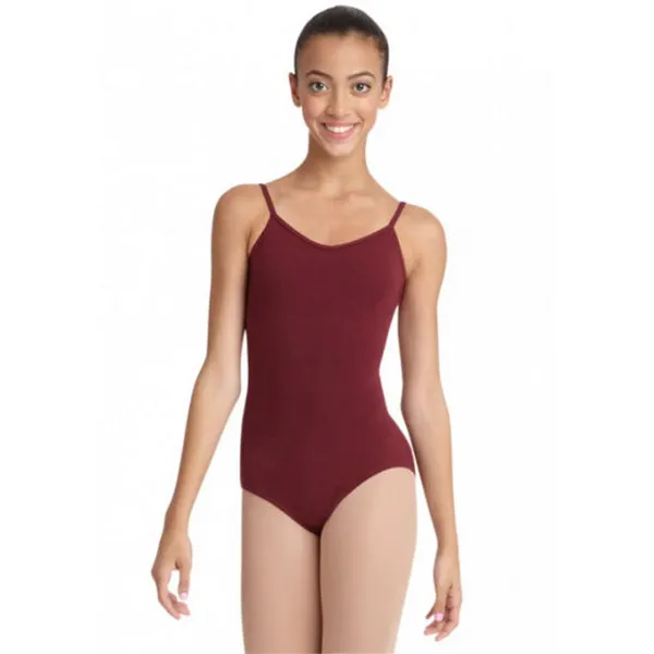 Capezio V-Neck, Damen-Balletttrikot mit schmalen Trägern