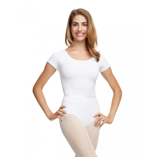 Capezio, Kurzarmtrikot mit Gürtel