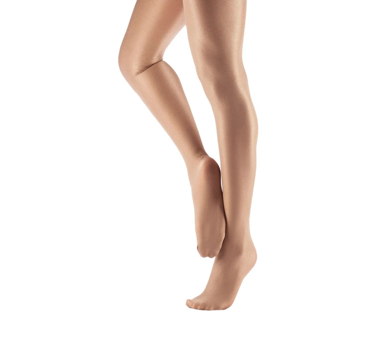 Capezio ultra shimmery, schimmernde Strumpfhose - Light toast Capezio