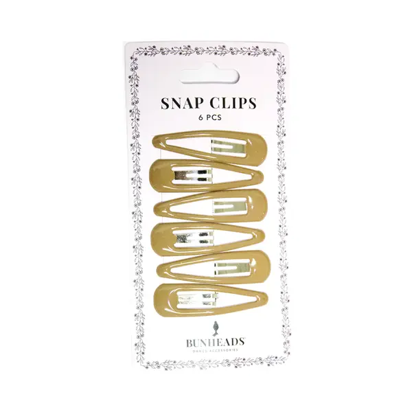 Capezio Bunheads snap clips, Haarclipse