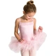 Capezio Ruffle Yoke, Kindertrikot mit Tutu-Rock