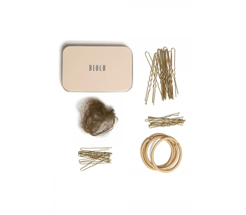 Bloch, Haaraccessoire-Set - Braun 