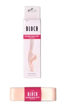 Bloch Double Face Soft Elastorib, Satinband mit elastischem Gummieinsatz