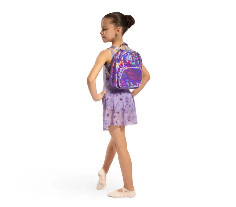 Bloch Ballerina Backpack, Regenbogen-Mädchen-Rucksack - Regenbogenviolett