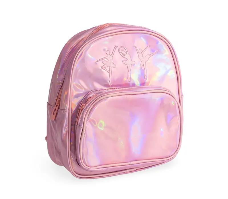 Capezio, Mädchenrucksack mit Tutu-Kleid-Motiv - Regenbogenrosa