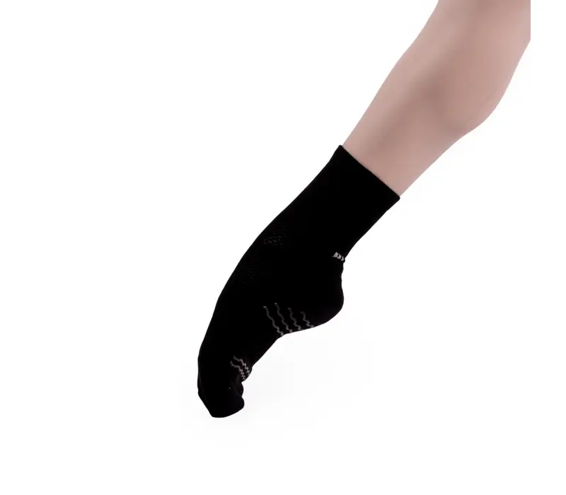 Bloch Blochsox, kürzere Tanzsocken - Schwarz