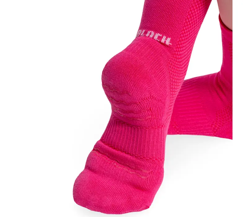 Bloch Blochsox, kürzere Tanzsocken - Rosa  - hot pink