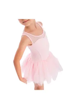 Bloch Buttercap Tank Tutu Dress, Kleid mit Tutu-Rock für Mädchen