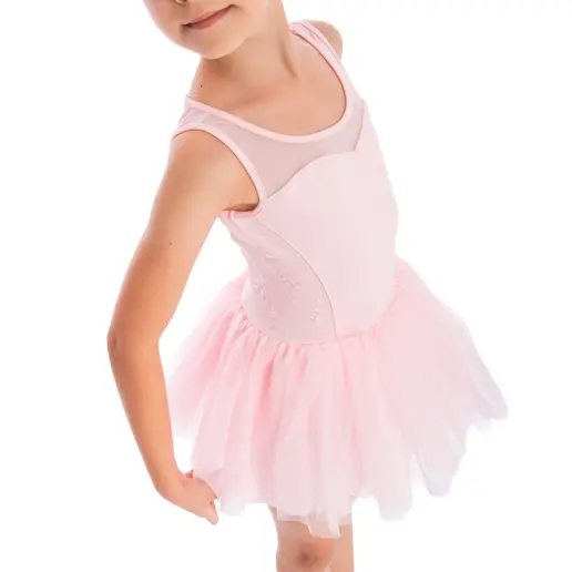 Bloch Buttercap Tank Tutu Dress, Kleid mit Tutu-Rock für Mädchen