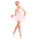 Bloch Buttercap Tank Tutu Dress, Kleid mit Tutu-Rock für Mädchen