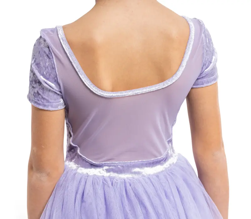 Bloch Ballet, Kurzarm-Baumwolltrikot - Flieder lilac Bloch