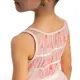 Bloch Evie Floral Tank, Trikot mit Tutu-Rock und breiten Trägern  