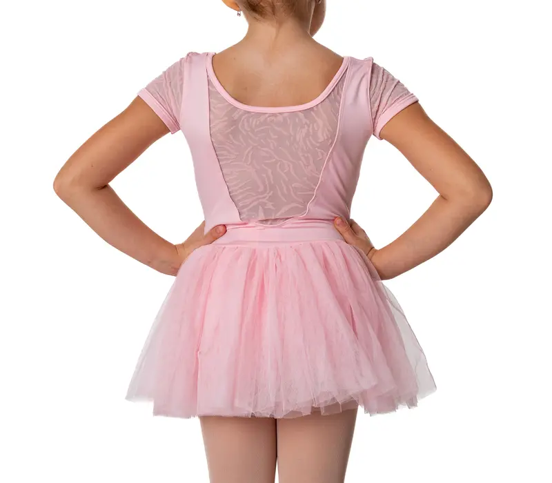 Bloch Holly, Kindertrikot mit Tutu-Rock - Rosa Bonbons Bloch