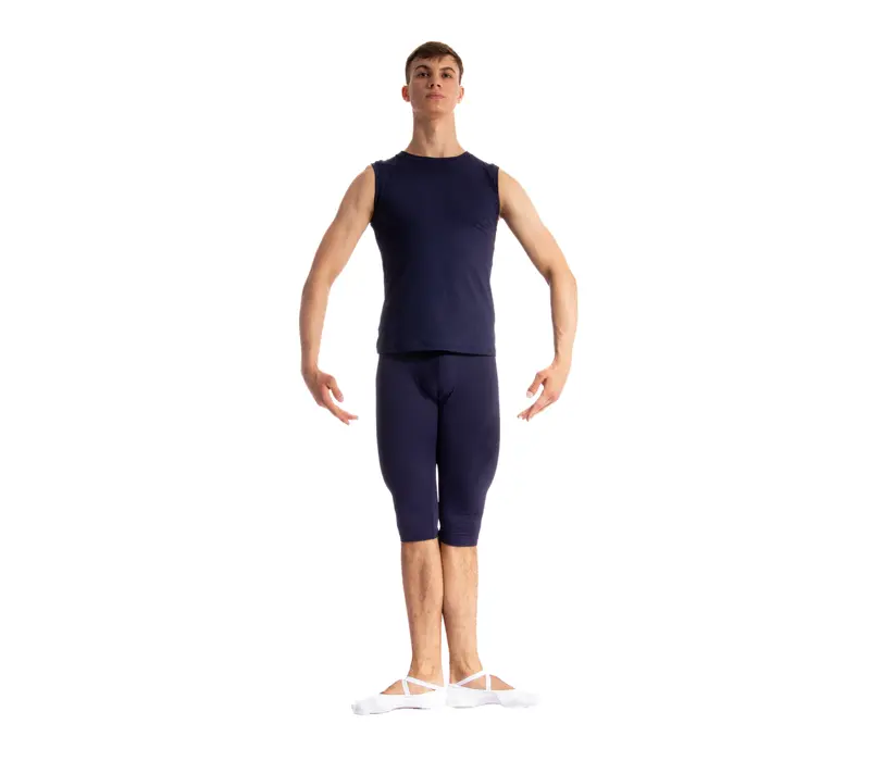 Bloch knielange Herren-Leggings - Blau - navy