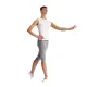 Bloch knielange Herren-Leggings - Grau