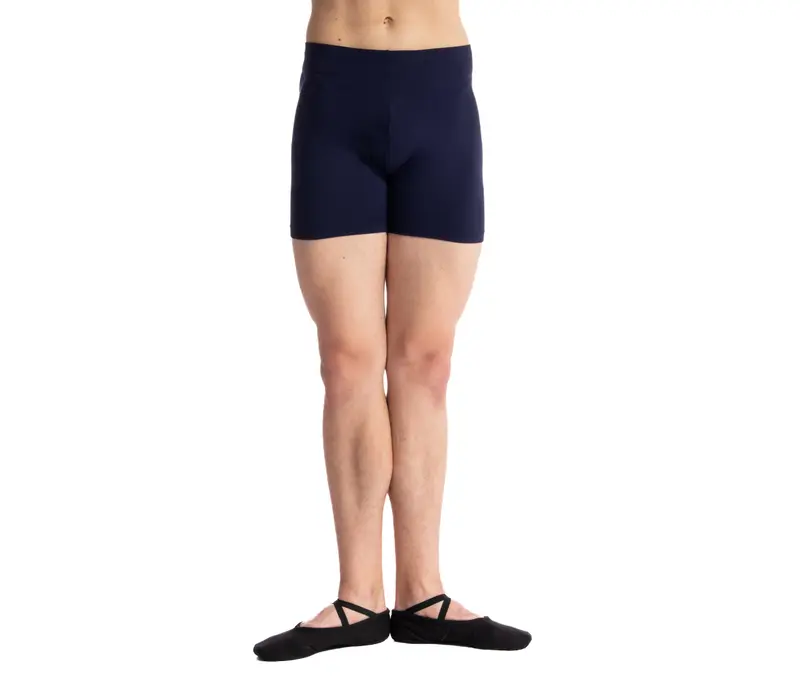 Bloch Herren-Leggings mit einer Länge bis zum halben Oberschenkel - Blau - navy