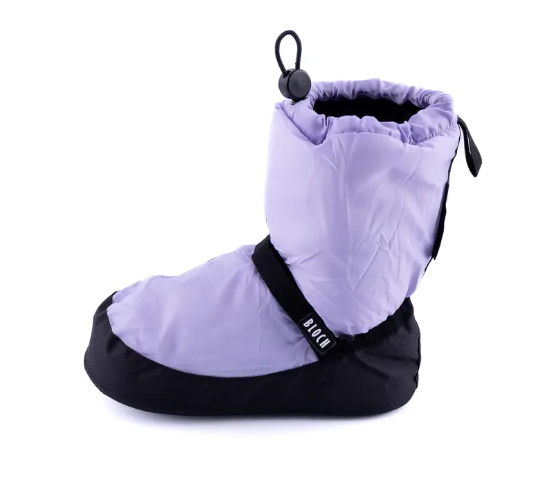 Bloch Booties Edition, Einzelfarbige Aufwärmschuhe für Kinder - Schwarz