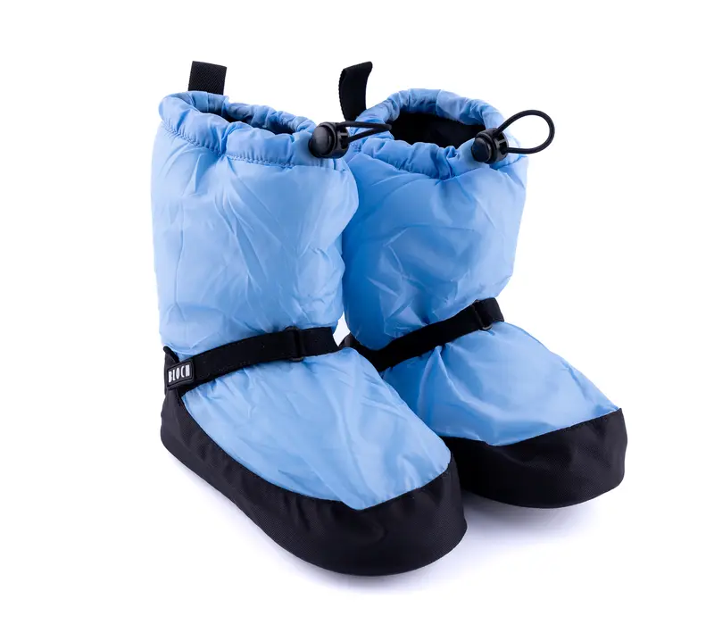 Bloch Booties Edition, einfarbige Aufwärmschuhe - Schwarz