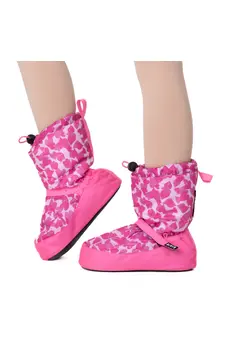 Bloch Booties Edition mit Muster, Aufwärmschuhe für Kinder