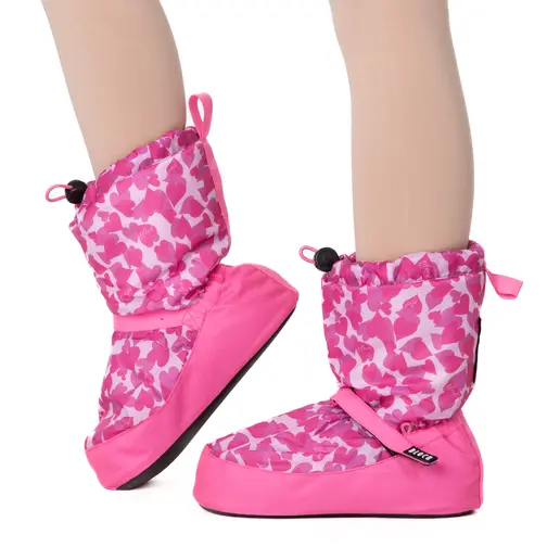 Bloch Booties Edition mit Muster, Aufwärmschuhe für Kinder