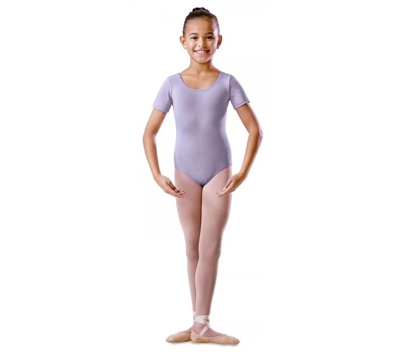 Basic-Kurzarmtrikot von Bloch - Orgovánová lilac Bloch