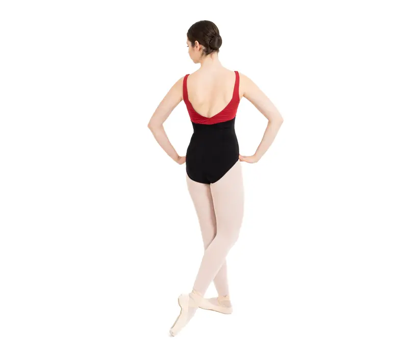 Capezio, Ballett-Trikot mit breiten Trägern - Rot scarlet Capezio