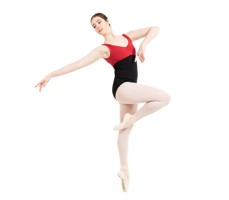 Capezio, Ballett-Trikot mit breiten Trägern - Rot scarlet Capezio