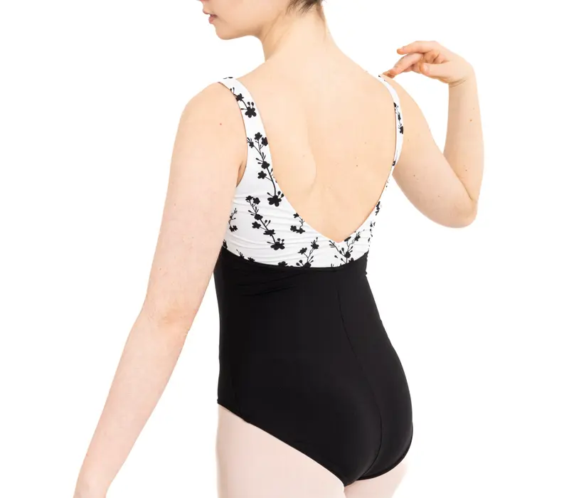 Capezio, Ballett-Trikot mit breiten Trägern - Cascading Florals Capezio