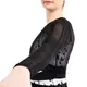 Capezio C'est La Vie Joyeux Mesh Cover Up, Damen-Top