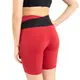 Capezio C'est La Vie Enchante Bike Short, Damen-Shorts mit Oberschenkellänge     - Rot scarlet Capezio