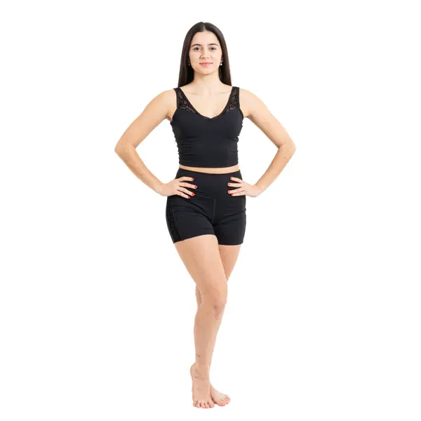 Capezio Bella Notte Vita Side Panel Short, Damenshorts