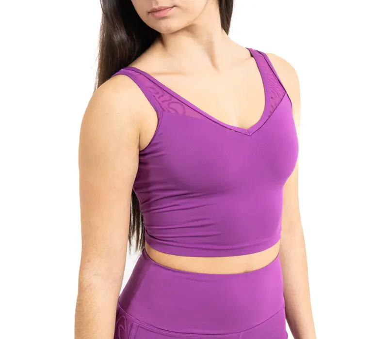 Capezio Bella Notte Dolce Tank, Damentop - Hyazinthenviolett