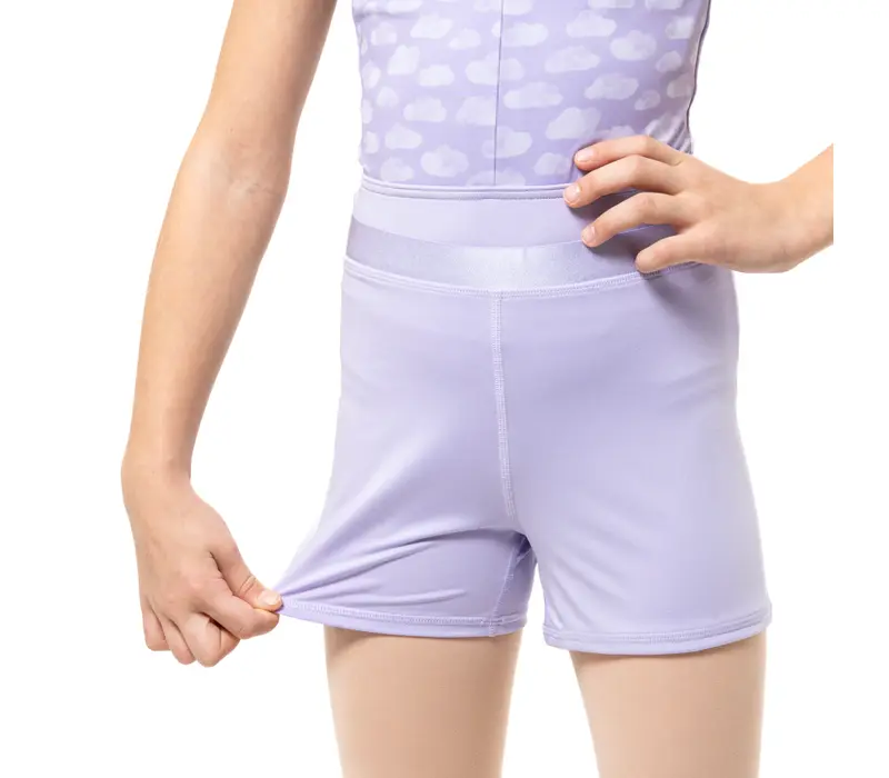 Capezio Cloud Nine Sunburst, Mädchen-Shorts  - Violett lavender Capezio