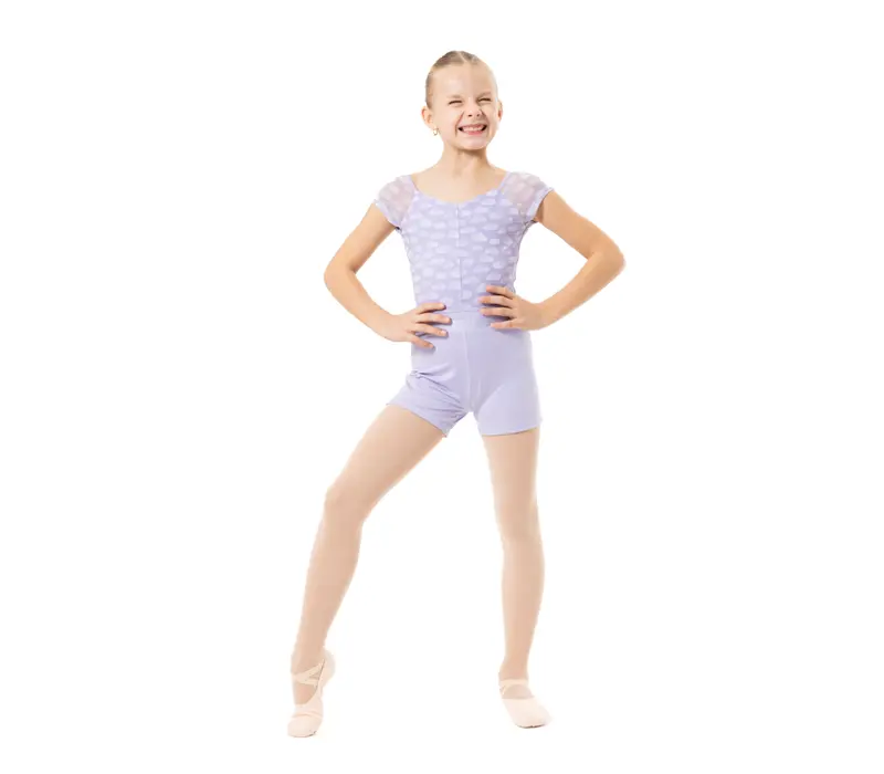 Capezio Cloud Nine Sunburst, Mädchen-Shorts  - Violett lavender Capezio