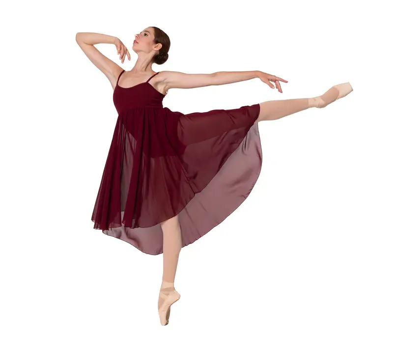 Capezio Empire Ballettkleid für Damen - Burgund - burgundy