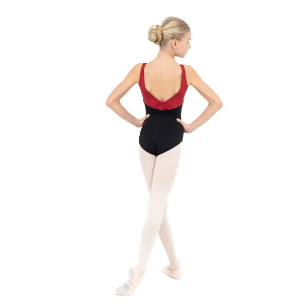 Capezio C'est La Vie Étoile Leotard, Mädchen-Trikot mit breiten Trägern  