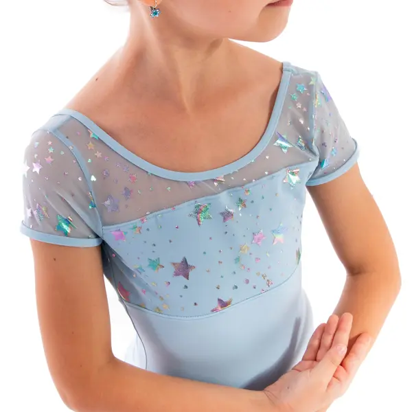 Capezio Galaxy, Kindertrikot mit kurzen Ärmeln  