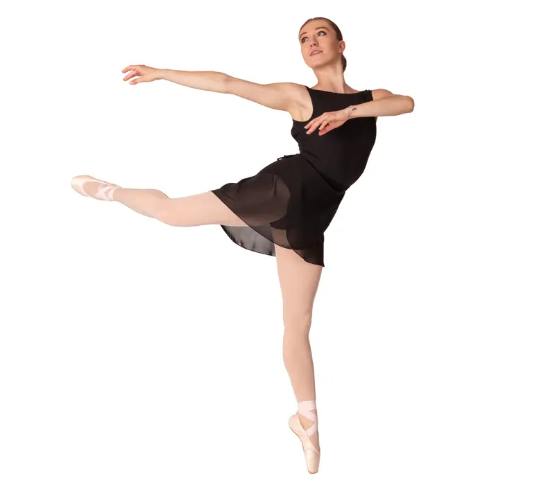 Capezio Meryl Boatneck Leotard, Ballett-Trikot - Schwarz