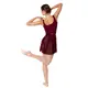 Capezio Ballett-Wickelrock - Burgunderrot Capezio