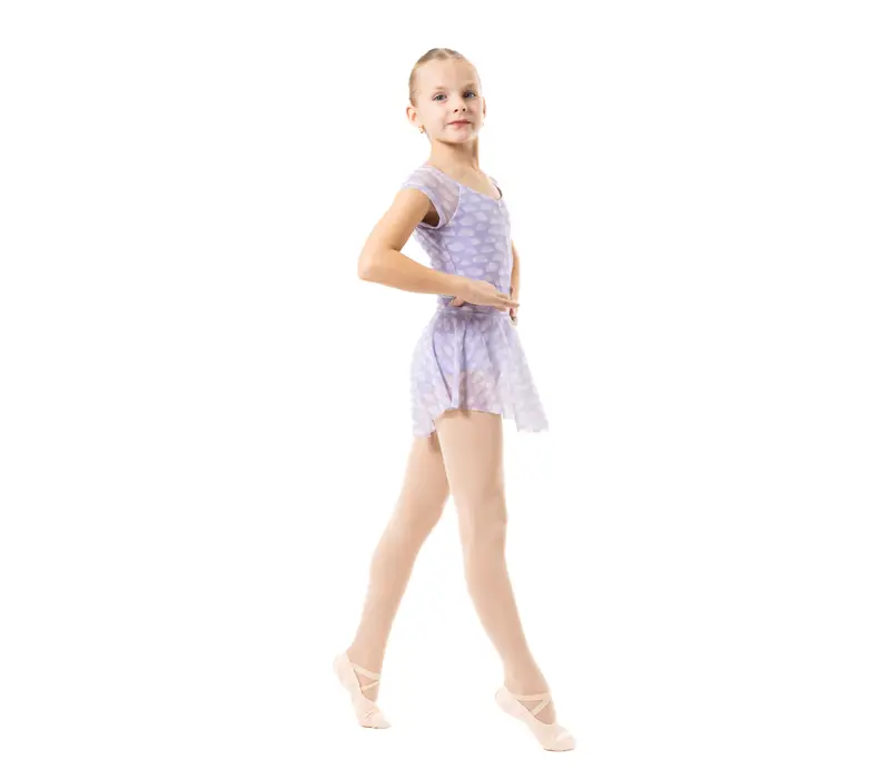 Capezio Nine Rainbow Leotard, Mädchen-Trikot  - Violett lavender Capezio