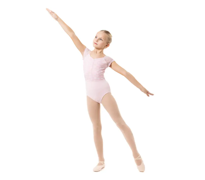 Capezio Nine Rainbow Leotard, Mädchen-Trikot  - Rosa Capezio