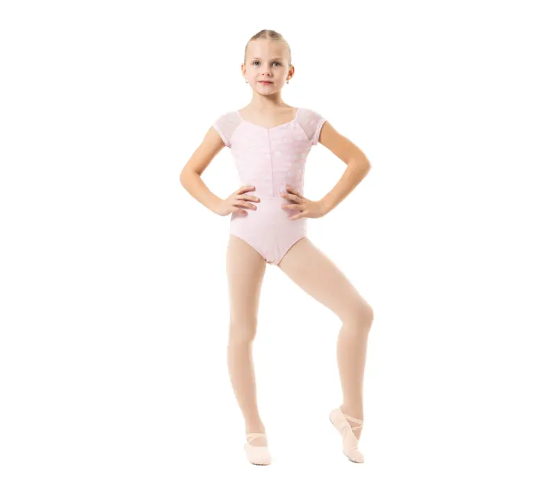 Capezio Nine Rainbow Leotard, Mädchen-Trikot  - Rosa Capezio