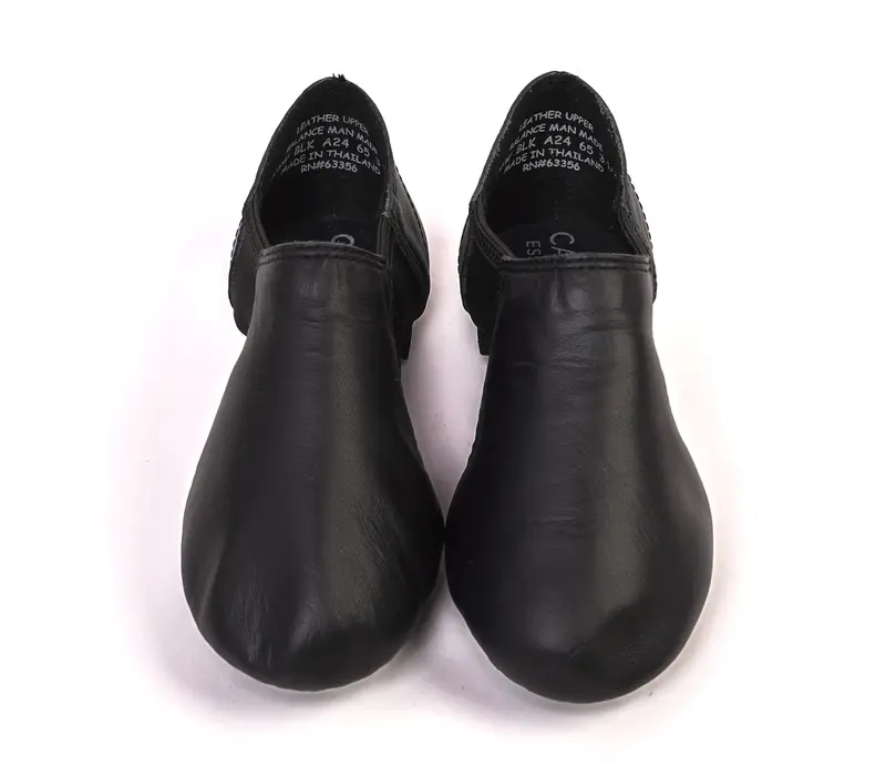 Capezio Nova, Kinder Slip-On Jazzschuhe - Karamell