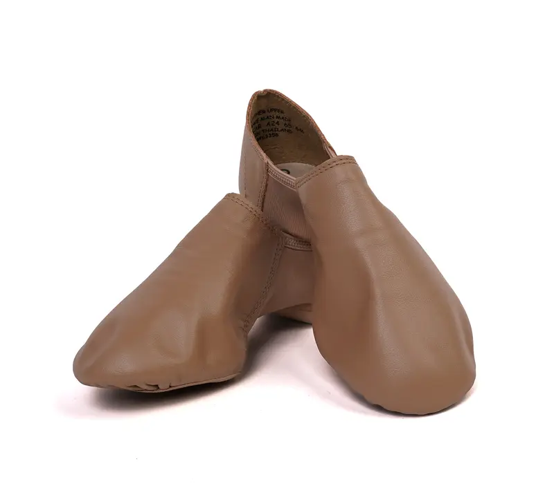 Capezio Nova, Slip-On Jazzschuhe - Karamell