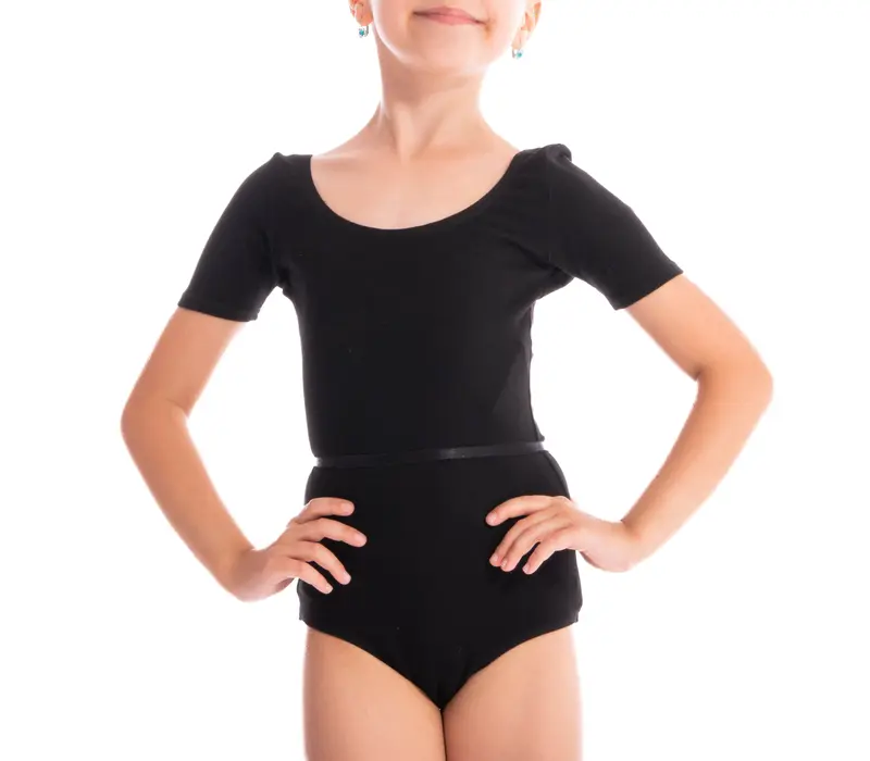 Capezio, Kurzarmtrikot für Kinder - Schwarz