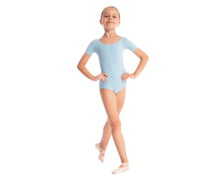 Capezio, Kurzarmtrikot für Kinder - Blau - jet blue