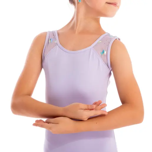 Capezio Star Mars Mesh back leotard, Kindertrikot mit breiten Trägern  