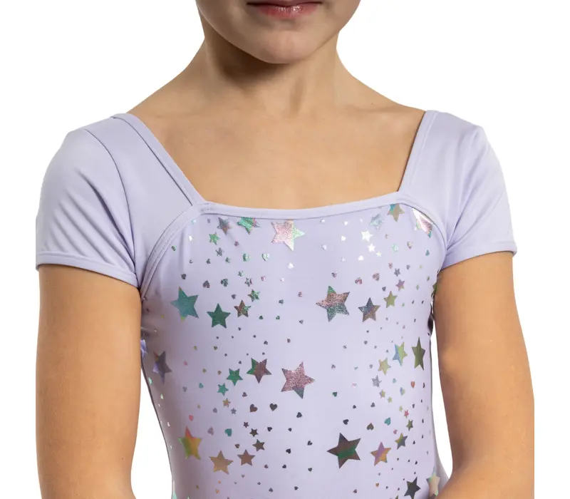 Capezio Star Struck, Trikot mit Röckchen  - Violett lavender Capezio